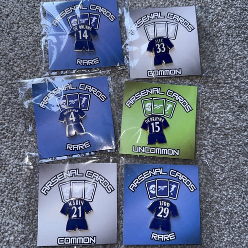 Chelsea football players pin