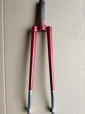 VINTAGE STEEL 1" THREADED STEERER 27/700 1950's-1960's RETRO ROAD BIKE FORK