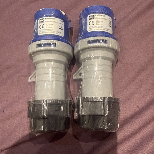 K9001 blu 16a 2p - 16a, 240v