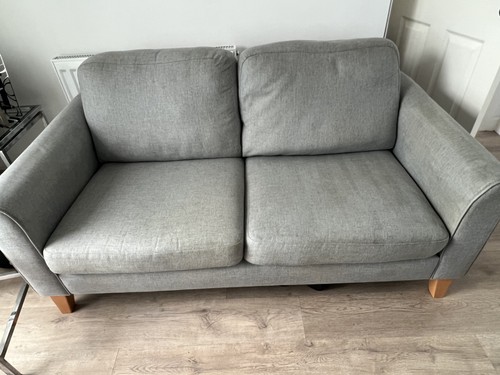 Linen grey debenhams seater - linen,