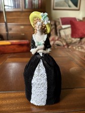 Porcelain half doll Pin