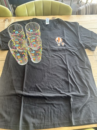 Four new beavertown glasses - four,