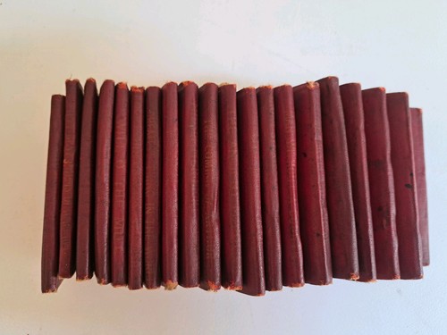 Little leather library - leather,