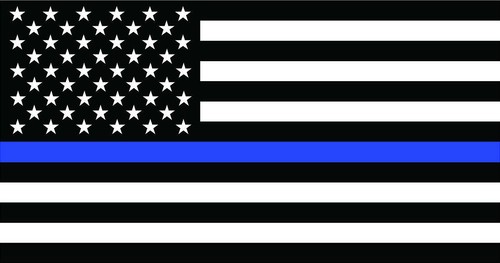 Thin blue line - line, police