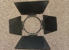 Barn doors in Black Branded Strand Lighting 12.2cm mount Stage Lighting. Vintage