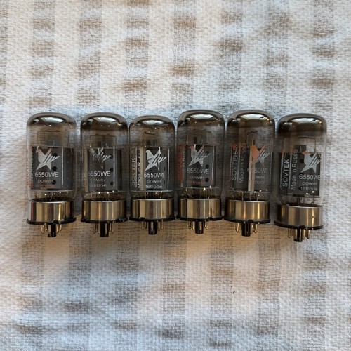 Sovtek 6550we vacuum tubes - 6550we,