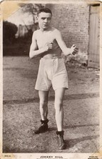 Boxing Postcard - Johnny Hill, Beagles Famous Boxers Series.