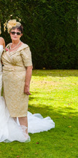 Isporato mother of bride dress