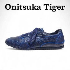 Onitsuka Tiger ULTIMATE TRAINER THL503 Navy x Blue 25.5cm US7.5 Used