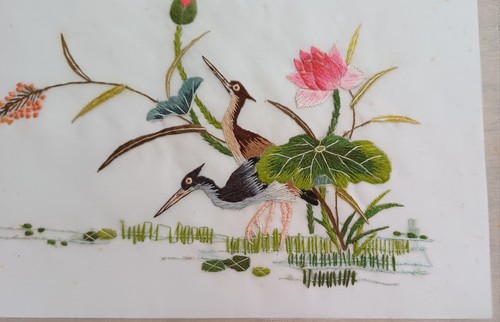 Vintage chinese silk - chinese,