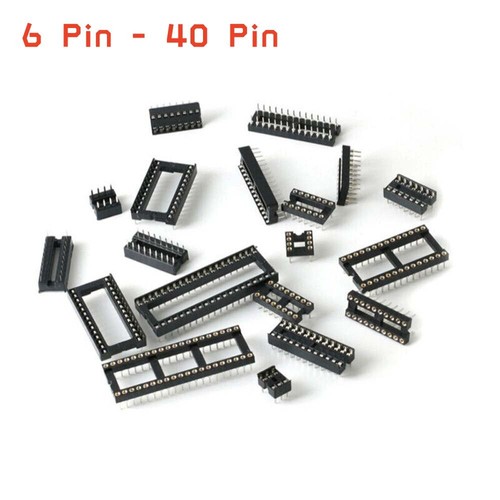 Pin dil ic - -, sockets