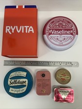 Selection Of 6 Tins Vintage &