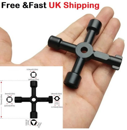 Meter box key gas - in, 1