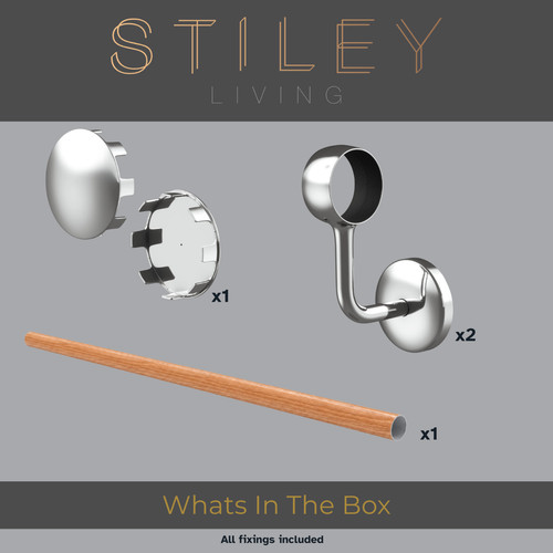 Stiley living red oak polished - stiley, oak/polished