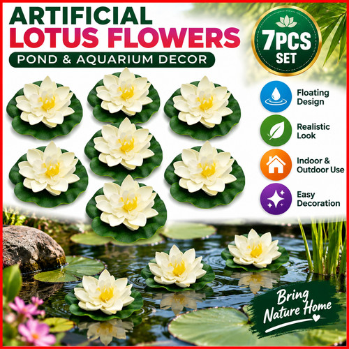 Artificial lotus water lily - lotus,