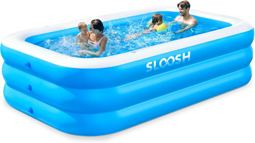 Inflatable family pool 10ft - pool,