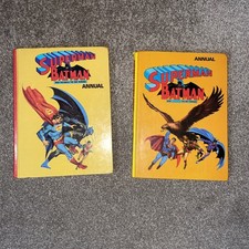2 Vintage  Superman and Batman