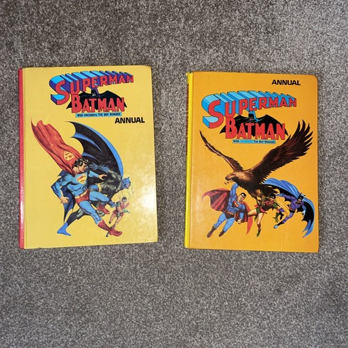 Vintage superman and batman - 2,
