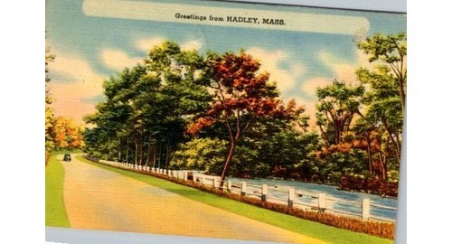 Hadley 1958 postcard - hadley,