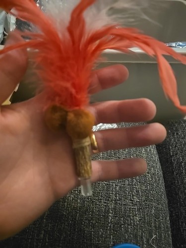 Replacement cat wand feather - cat,