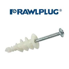 Plasterboard nylon fixings - nylon,