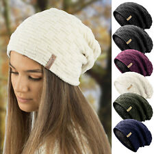 Warm Slouch Beanie Hat