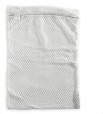 Zipped Laundry Washing Bag - Mesh/Net - White - 46 cm X 64 cm