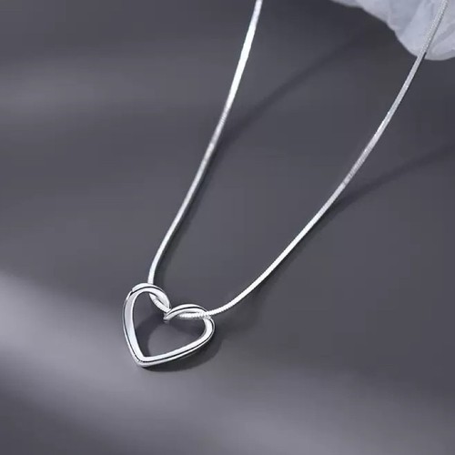 925 sterling silver love heart - sterling,