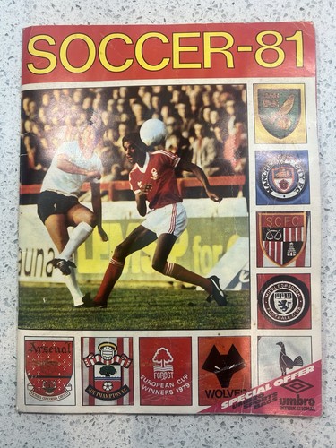 Fks 1981 soccer star sticker - star,
