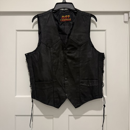 Vintage hot leathers - hot, black