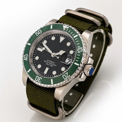 Automatic green and black - and, sub