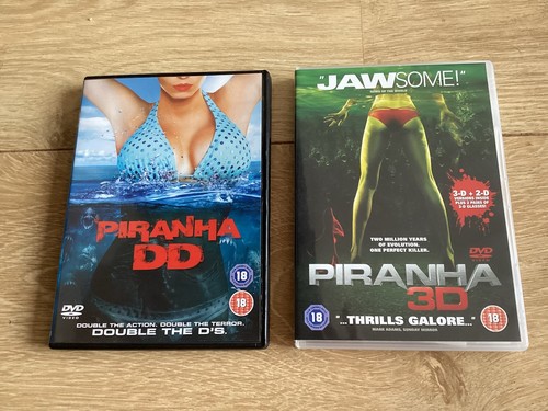 Piranha movie dvds - 2x,
