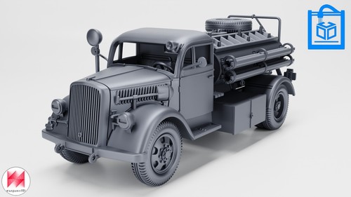 Opel blitz luftwaffe fire - 3.6,