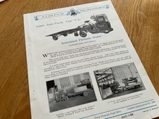 1930’S LISTER AUTO TRUCK