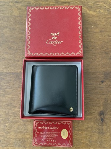 Cartier wallet vintage - cartier,