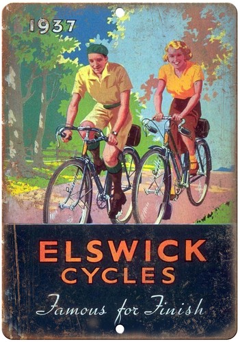 1937 elswick cycles bicycle - bicycle, ad