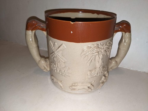 Antique 19th large salt - 19th,