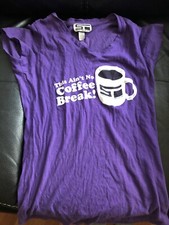 Insanity workout Shaun T. T shirt tee This ain’t no coffee break Small EUC!