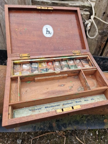 Vintage reeves artist box - reeves, with