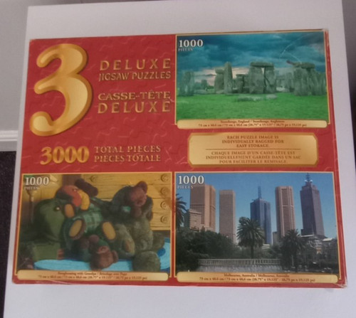 Jigsaws set three - jigsaws, of