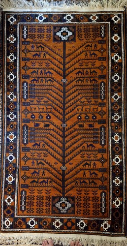 Persian carpet old baloch - persian,