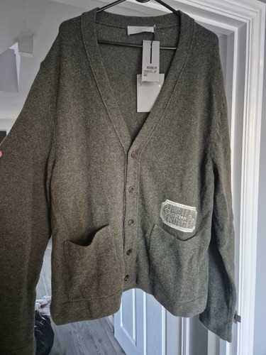 Dior neck long sleeve knit - v-neck,