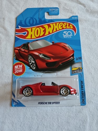 2018 hot wheels porsche - porsche, 918