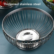 .Stainless Steel Fruit Basket