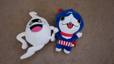 Yokai Watch Plush Toys X2
