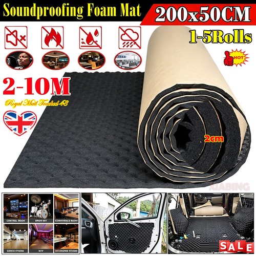 10m soundproofing foam mat - 10m,