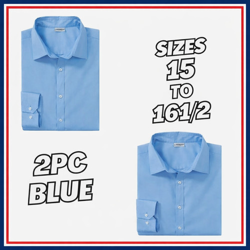 Pack plain mens long - pack, 2