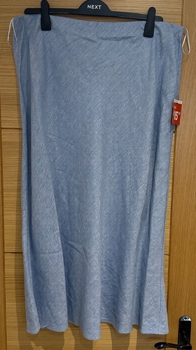 Next blue linen textured - blue,