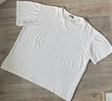 White Dior Towel Tee Excellent