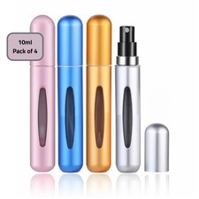 4 Pack Refillable 10ml Perfume